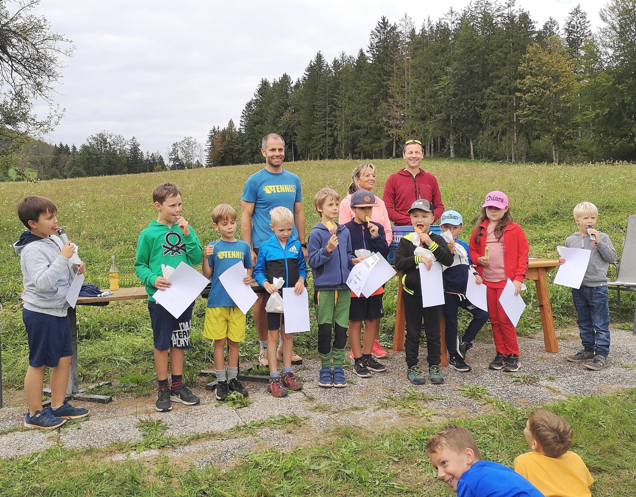 25 Kids „on Court“ beim SC Weyer